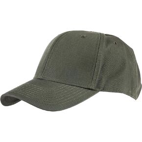 5.11 Tactical Men's Hat, Uniform Cap, 6-Panel Taclite Ripstop Fabric, Style 89381ABR