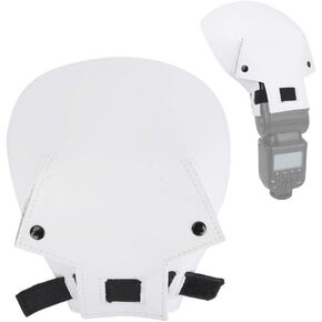 Flash Diffuser Reflector, Portable Universal Arc-Shape Camera Speedlite Softbox Reflector for Flash Speedlight and Other DSLR Camera Flashes