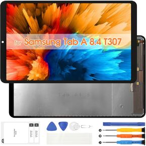 for Samsung Galaxy Tab A 8.4 2020 Screen Replacement T307 LCD Display SM-T307U SM-T307T Digitizer Touch Screen Full Assembly with Repair Tools