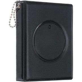 ألبوم PATIKIL Mini Kpop Photocard Binder مقاس 3 بوصات مع 32 جيبًا كتاب حامل صور صغير للتجميع، أزرق