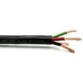 NATIONAL Wire&Cable - 14 Gauge 2 Conductors Premium Electrical Wire - Made in USA - 14 AWG Wire Stranded PVC Cord Copper Cable 25 Ft. Flexible Low Voltage LED Cable Lighting Automotive