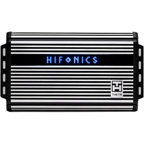 Hifonics ZTH-1525.1D Zeus Theta Compact Mono Channel Car Audio Amplifier (Silver) – Class D Amp, 1500-Watt, Onboard Electronic Crossover, Built-in Bass Control, Bass Remote Included