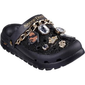 Skechers Women's Snoop Dogg: Arch Fit Footsteps-Rolling N Gold Clog