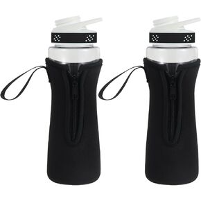 2PCS Sleeve for Cirkul Water Bottle Sleeve 22 oz Compatible with Cirkul Water Bottles 22oz Plastic & Stainless Steel Intended for Cirkul Accessories