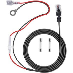 LaWana Direct Wire Power Cord Compatible with Cobra Escort Direct Wire Power Cord for Radar and Laser Detectors,9.8FT