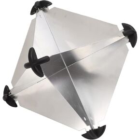 Radar Reflectors Octahedral Type Radar Reflector For Sailboat, 10pcs Aluminium Radar Reflectors 12x12 Inches for Sailboats Motorboat, Marine Aluminum Radar Reflector for Boat Ship