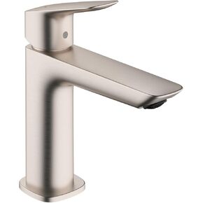 hansgrohe Logis Fine Modern 1-Handle 1-Hole 7-inch Tall Bathroom Sink Faucet in Chrome, 71253001