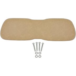 SCITOO Front Seat Bottom Assembly for Club Car DS 2000.5-up Golf Cart, Factory Style Replacement Cushions, Milky White