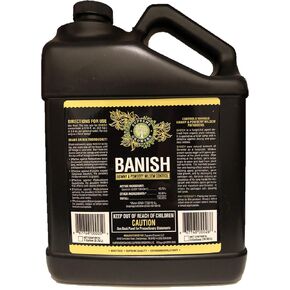 Banish All Natural Fungicide Downey & Powdery Mildew Control Makes 240 Gallons Proprietary Mixture of Powerful Natural Geraniol 32oz Concentrate Mixes to 240 Gallons of Non-Toxic