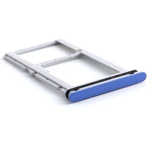 SIM Tray SD Card Holder for Motorola Moto G Play 2024 G Play Gen 3 XT2413 XT2413-1 XT2413-2 SIM Micro SD Card Tray Holder Slot Pin Replacement Sapphire Blue
