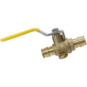 2 Pcs XFITTING Pex A 3/4 Inch x 3/4 Inch Pex A Ball Valve with Drop Ear, 201-3-10=2XX