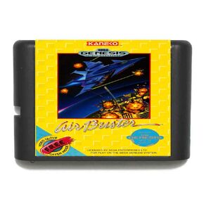 Air Buster 16 Bit MD Game Card For Sega Megadrive Genesis Video Game Console Cartridge
