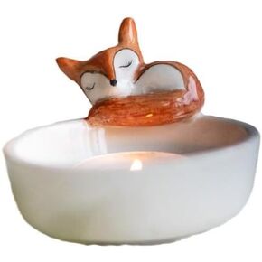 Cartoon Kitten Couple Candle Holder,Handmade Scented Light Holder,Cute Animal Scented Candle Holder Home Decor, Gift for Animal Lover (CP Cat)