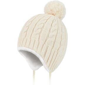 HONGTEYA Baby Beanie Hats Toddler Infant Winter Warm Knit Hat Boys Girls