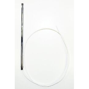 AntennaMastsRus - Power Antenna Mast is Compatible with Jaguar XJ6, XK8, XJ8, XJ8L, XJ12, XJR, XJS, XJS, XKR - Part Number LNA4134AA