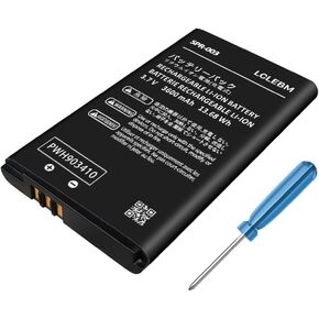 (3600mAh) Battery for Nintendo SPR-003, 2024 New 0 Cycle Higher Capacity Rechargeable Battery Replacement for Nintendo Switch 3DS XL SPR-001, 3DS XL RED-001, SPR-A-BPAA-CO Game Console with Tool in Kuwait