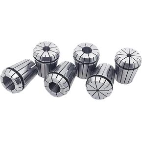 1/4",1/2",3/4",1/8",3/8",5/8" 6PCS ER32 Precision Spring Collets CNC Lathe Milling Chuck (hole dia：1/4",1/2 ",3/4 ",1/8 ",3/8 ",5/8")
