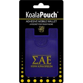 Sorority Shop Sigma Alpha Epsilon - Koala Pouch - Adhesive Cell Phone Wallet