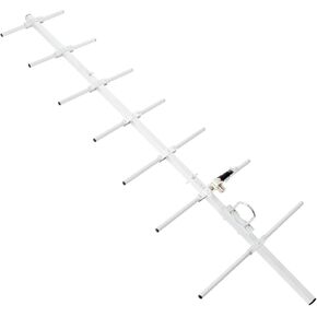 HYS UHF Yagi HT Antenna, 100W 7 Element Beam 70 cm Outdoor Portable Pre-Assembled Collapsible Antenna with U-Bolt for 430Mhz Ham Mobile Digital Radio/Motorola Repeater