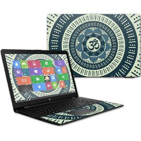 MightySkins Skin Compatible with HP 17t Laptop 17.3" (2017) - Ohm | Protective, Durable, and Unique Vinyl Decal wrap Cover | Easy to Apply, Remove, and Change Styles | Made in The USA