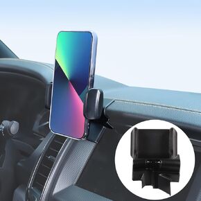 Lcojicep Mobile phone holder The navigation screenCompatible with Ford Ranger 2015-2021 Car Phone Mount Accessories, Central control vent mobile phone holder (Left style B)