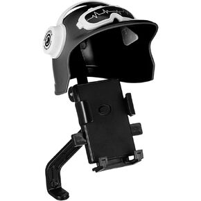 Bike Water Proof Motorcycle Phone Mount Plastic Handlebar Phone clamp Rearview Mirror Bracket Telephone Motor Shade Handlebar Sun Visor Handlebar Phone Holder
