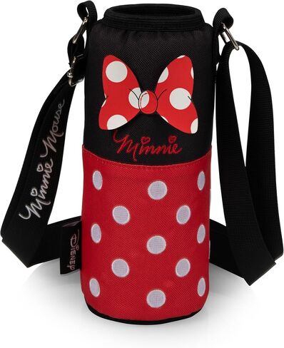 PICNIC TIME Disney Nightmare Before Christmas Jack Skellington Bottle Cooler Tote with Bottle, Water Bottle Carrier, (Black & White) in Saudi Arabia