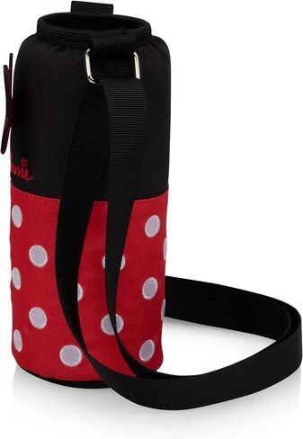 PICNIC TIME Disney Nightmare Before Christmas Jack Skellington Bottle Cooler Tote with Bottle, Water Bottle Carrier, (Black & White) in Saudi Arabia