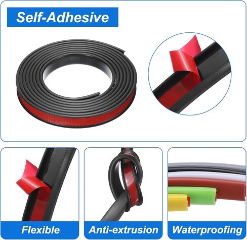 uxcell U-Shape Edge Banding، 9.8ft x 15mm TPE حواف القشرة ذاتية اللصق، حواف من الخشب الرقائقي، واقي حافة الأثاث المرن لاستعادة رف الخزانة على سطح الطاولة (رمادي) in Saudi Arabia