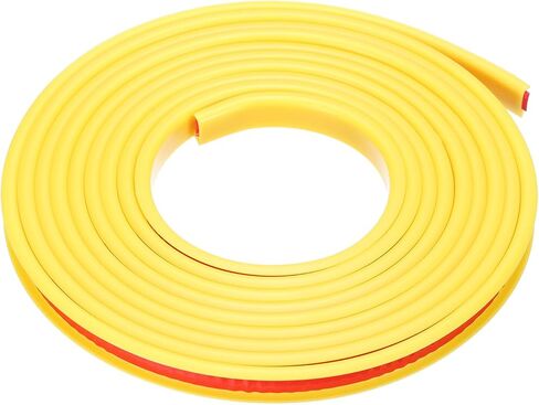 uxcell U-Shape Edge Banding، 9.8ft x 15mm TPE حواف القشرة ذاتية اللصق، حواف من الخشب الرقائقي، واقي حافة الأثاث المرن لاستعادة رف الخزانة على سطح الطاولة (رمادي) in Saudi Arabia