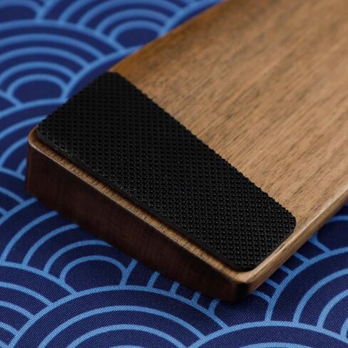 Ergonomic Wooden Wrist Rest Solid Wood Walnut for Keychron Q10 in Kuwait