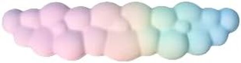 Cloud Mouse Pad with Wrist Rest Cute Purple Pink Memory Foam Relieves Wrist Fatigue Comfortable（Sweet Wrist Rest&Mouse Pad） in Saudi Arabia