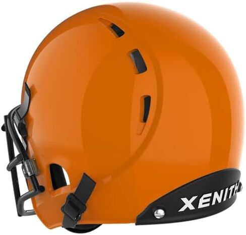 خوذة كرة القدم Xenith Varsity X2E مع قناع الوجه XRS21X (الفولاذ الكربوني) - هيكل من البولي كربونات خفيف الوزن، مع ملاءمة قابلة للتكيف من الأمام إلى الخلف - تزن 4 أرطال - مقاسات البالغين in Kuwait