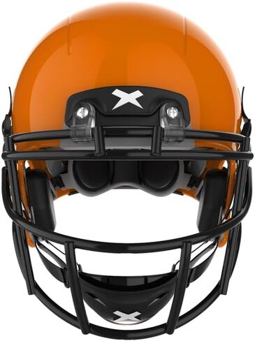 خوذة كرة القدم Xenith Varsity X2E مع قناع الوجه XRS21X (الفولاذ الكربوني) - هيكل من البولي كربونات خفيف الوزن، مع ملاءمة قابلة للتكيف من الأمام إلى الخلف - تزن 4 أرطال - مقاسات البالغين in Kuwait