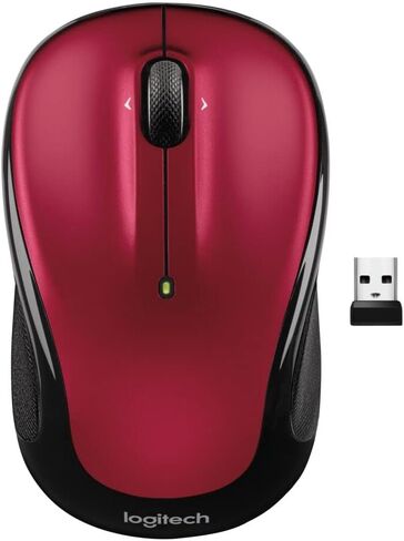 Logitech M325S Mouse, Red in Saudi Arabia