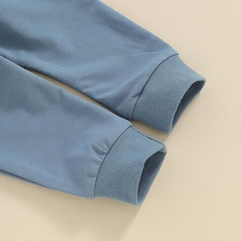 Sibling Matching Outfits Newborn Toddler Baby Long Sleeve Crewneck Sweatshirt with Pants Cute Fall Winter Clothes in Kuwait