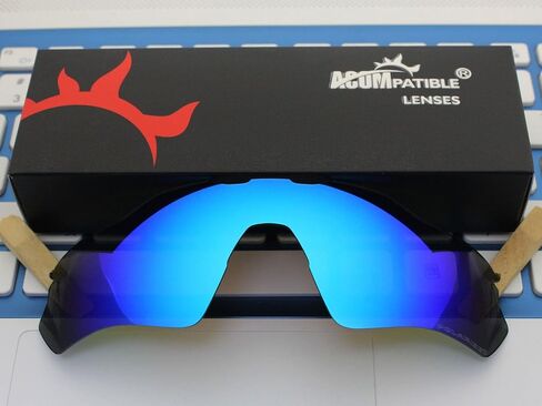 عدسات مستقطبة بديلة بفتحات تهوية لنظارات Oakley Radar EV XS Path (مناسبة للشباب) OJ9001 in Kuwait