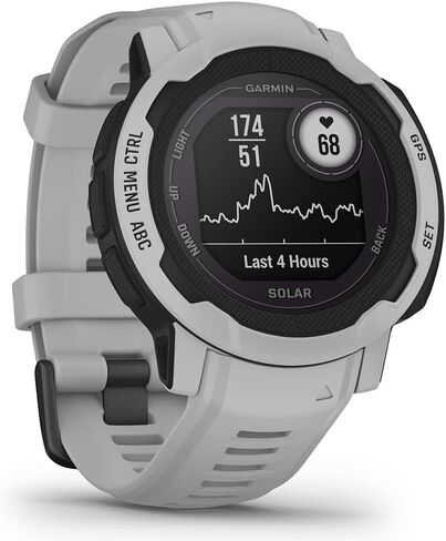 ساعة ذكية Garmin Instinct 2X Solar التكتيكية الخارجية بنظام تحديد المواقع العالمي - مصباح يدوي، شحن بالطاقة الشمسية، تتبع اللياقة البدنية والنوم - حزمة مع واقيات شاشة PlayBetter وشاحن محمول، أسود in Saudi Arabia