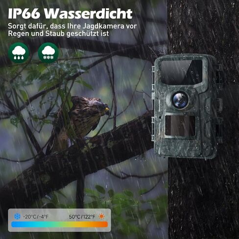 كاميرا VOOPEAK ذات اللوحة الشمسية بدقة 4K بدقة 48 ميجابكسل، كاميرا ألعاب، كشف الحركة بالأشعة تحت الحمراء للرؤية الليلية IP66 مقاومة للماء بزاوية واسعة 120 درجة لمراقبة الحياة البرية in Kuwait
