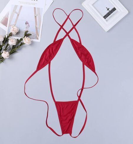 المرأة قطعة واحدة متقاطع ملابس السباحة مثير Monokini ملابس الرسن الدانتيل يصل عارية الذراعين صفيق بيكيني in Kuwait