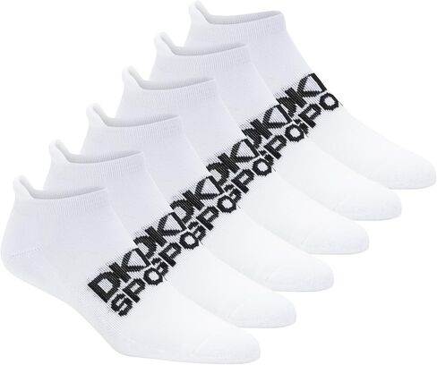 DKNY Women's 6 Pack Sport Cushion Low Cut Socks in Saudi Arabia