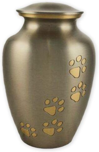 Pawsitive Reflection, Small Pet Urn, Slate/Pewter in Saudi Arabia