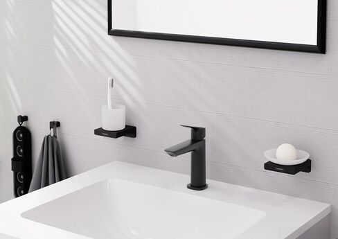 hansgrohe Logis Fine Modern 1-Handle 1-Hole 7-inch Tall Bathroom Sink Faucet in Chrome, 71253001 in Saudi Arabia