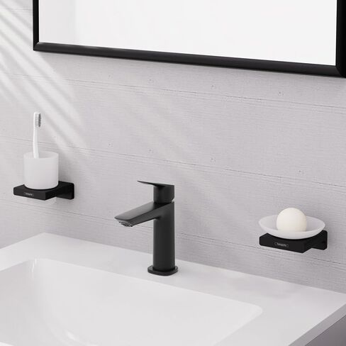 hansgrohe Logis Fine Modern 1-Handle 1-Hole 7-inch Tall Bathroom Sink Faucet in Chrome, 71253001 in Saudi Arabia