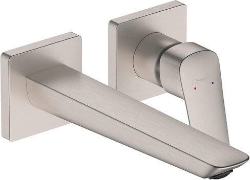 hansgrohe Logis Fine Modern 1-Handle 1-Hole 7-inch Tall Bathroom Sink Faucet in Chrome, 71253001 in Saudi Arabia