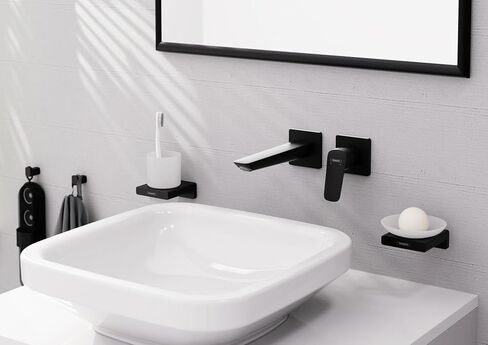 hansgrohe Logis Fine Modern 1-Handle 1-Hole 7-inch Tall Bathroom Sink Faucet in Chrome, 71253001 in Saudi Arabia