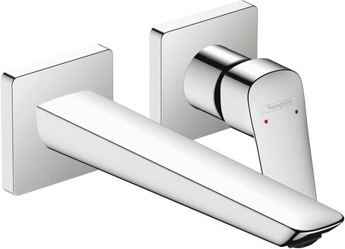 hansgrohe Logis Fine Modern 1-Handle 1-Hole 7-inch Tall Bathroom Sink Faucet in Chrome, 71253001 in Saudi Arabia