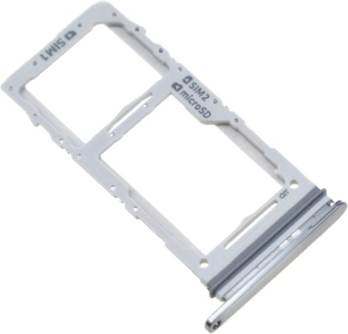 Dual SIM Card Tray for Samsung Galaxy S20 SM-G980 SIM Card Holder for SM-G980 SIM Card Slot Replacement for SM-G980F Cloud Silver in Saudi Arabia