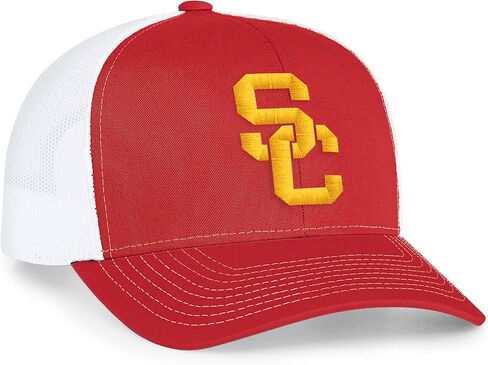 Pacific Headwear NCAA Trucker Snapback Hat | Collegiate Contrast Stitch Cap for Fans | Officially Licensed Apparel in Saudi Arabia