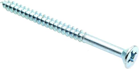 برغي خشب Prime-Line 9036287، فيليبس برأس مسطح، #12 × 3 بوصة، فولاذ مطلي بالزنك، عبوة من 25 قطعة in Kuwait